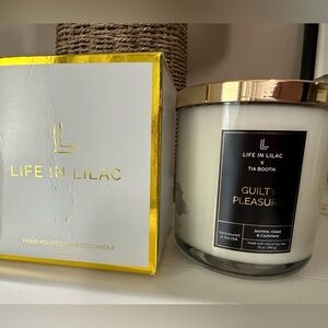 Brand new in box, Life in Lilac candle - Guilty Pleasure by Tia
